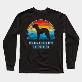 Bedlington Terrier Vintage Design Dog Long Sleeve T-Shirt